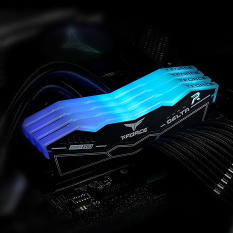 TEAMGROUP T-Force Delta RGB DDR5 Ram 32GB (2x16GB) 6000MHz PC5-48000 CL38 TEAMGROUP T-Force Delta RGB DDR5 Ram 32GB (2x16GB) 6000MHz PC5-48000 CL38